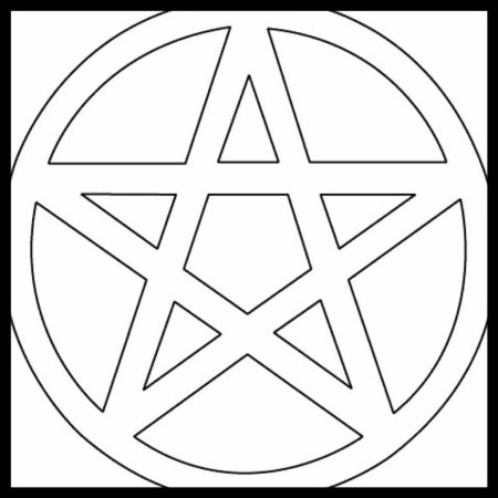 Символы круг пентаграмма