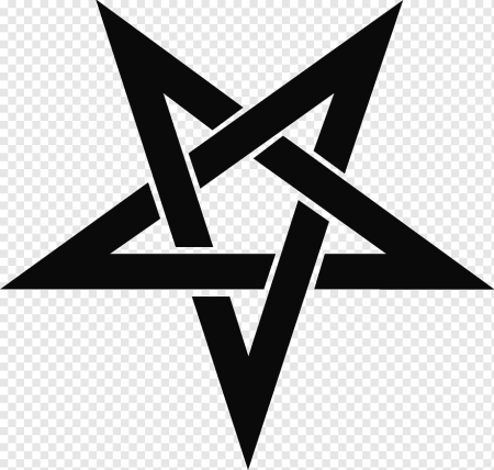 Тату пентаграмма Wicca