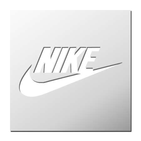 Логотип Nike трафарет
