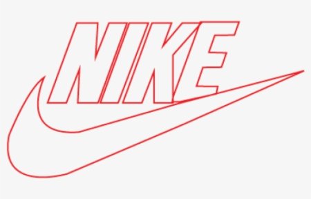 Трафарет Nike