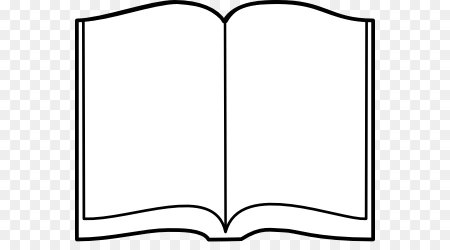 Рисунок развернутой книги