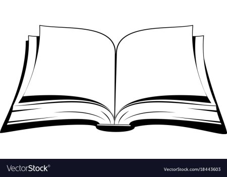 Книга рисунок на прозрачном фоне