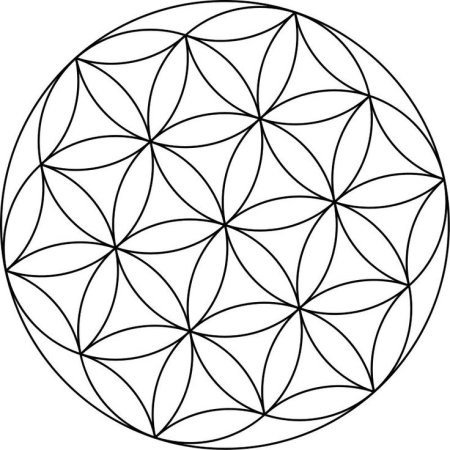 Мандалы сакральной геометрии вектор