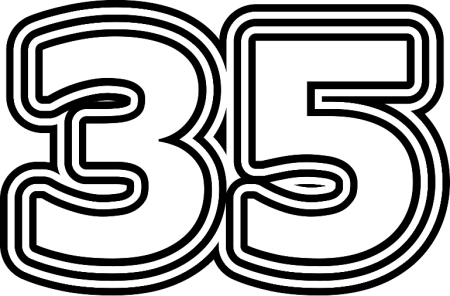 35 Трафарет