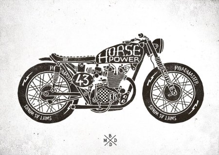 Тату Cafe Racer