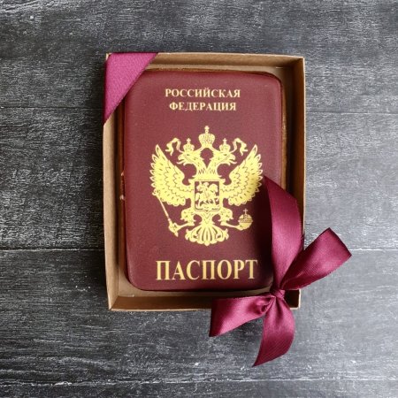 Паспорт трафарет для пряника