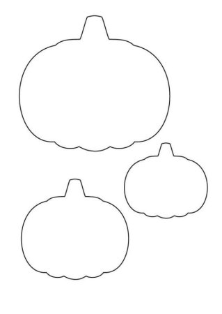 Трафарет для печенья на Хэллоуин