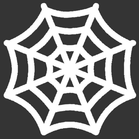 Паутина трафарет