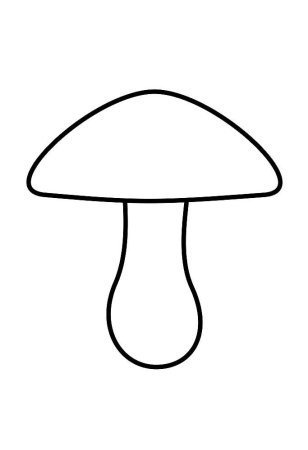 Аппликация грибы