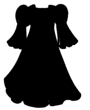 Силуэт платья для детей