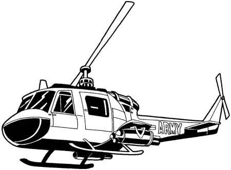 Трафарет вертолета (46 фото)