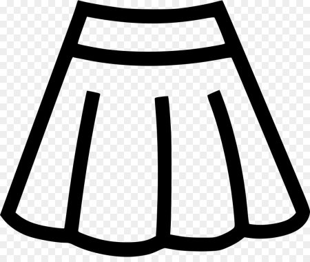 Юбка раскраска