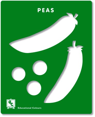 Горох раскраска