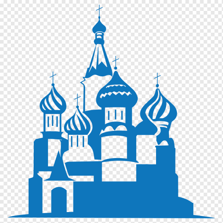 Силуэты достопримечательностей Москвы