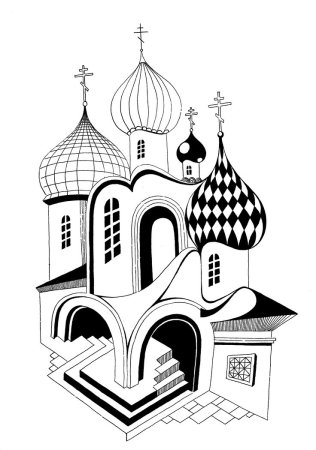 Церковь стилизация