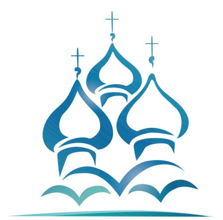 Купола церквей на прозрачном фоне
