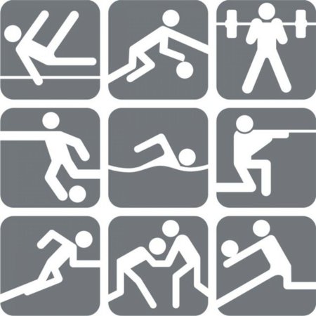 Значки видов спорта