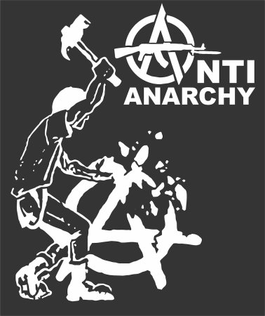 Плакаты против анархии