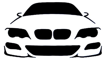BMW наклейки на машину