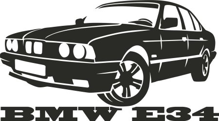BMW e34 лого