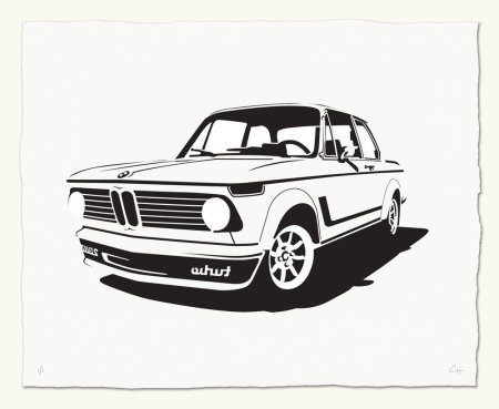 BMW 2002 чертеж