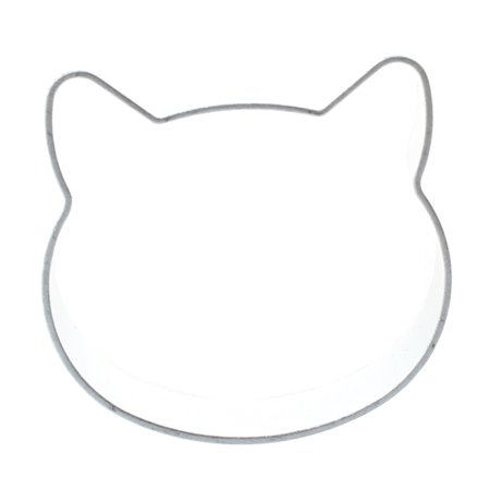 Контур головы кошки