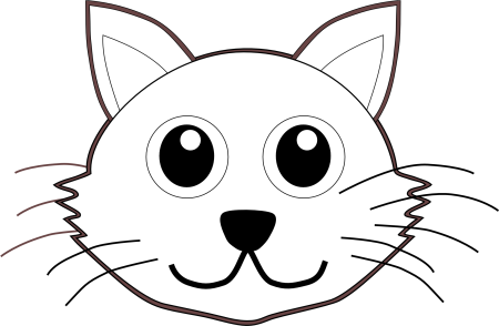 Мордочка котенка рисунок