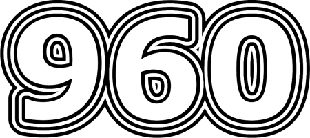 Цифра 6 трафарет