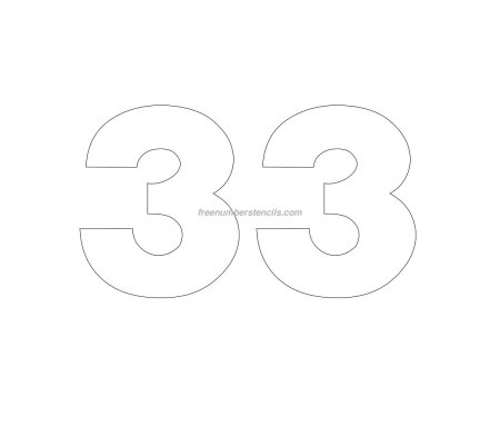 Цифра 13 трафарет для торта