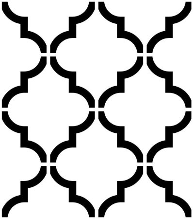 Трафарет узор