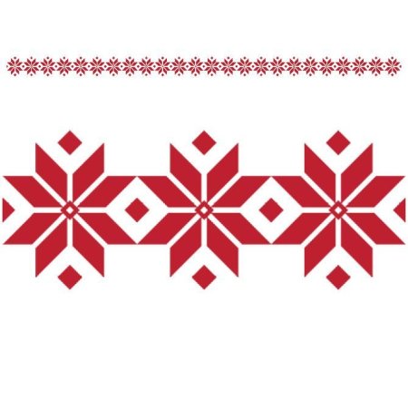 Белорусский орнамент в полосе