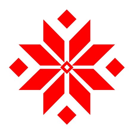 Белорусский орнамент огонь