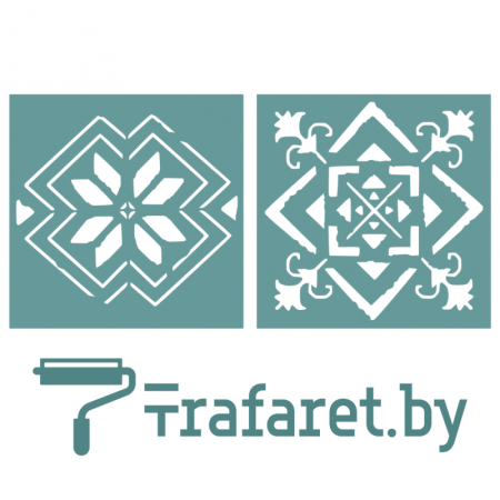 Белорусский узор трафарет
