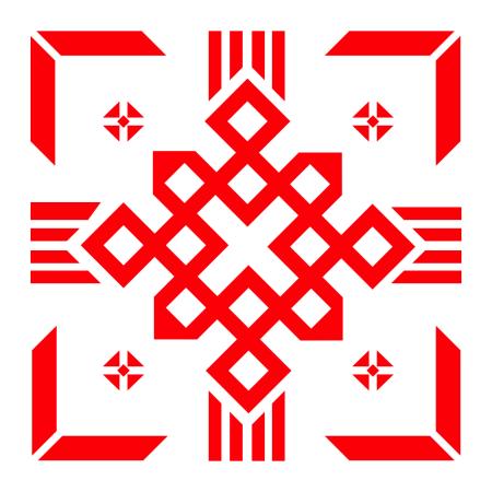 Белорусский орнамент крыж