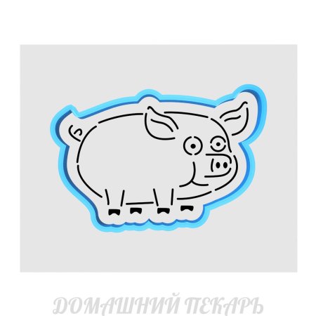 Синий трактор