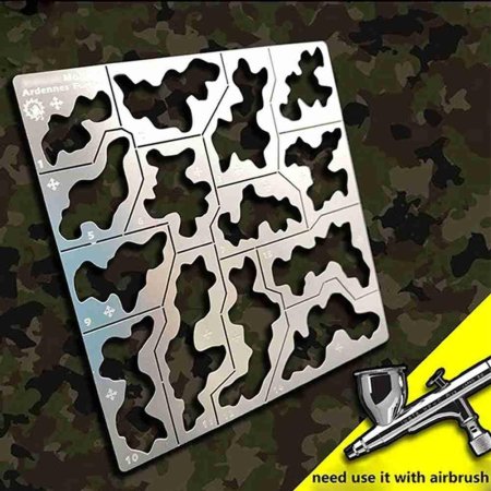 Camo Stencil Multicam