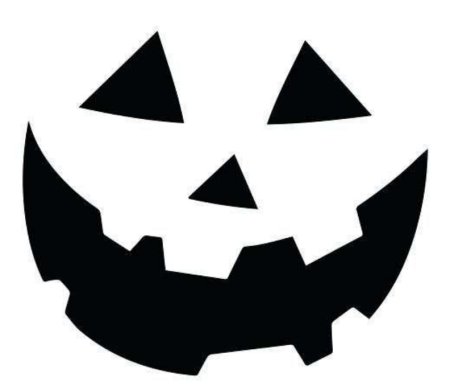 Тыква трафарет для вырезания