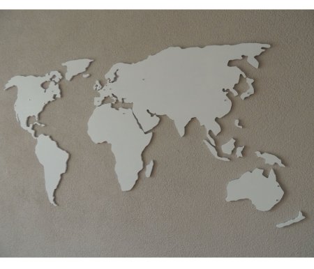 World Map для лазерной резки