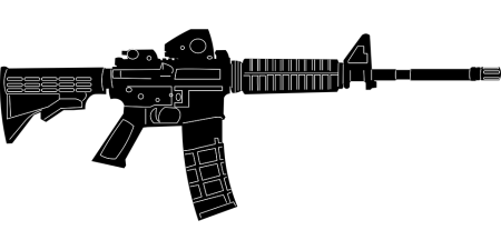 АК 47 силуэт