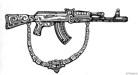 АК 47 КС го чертеж