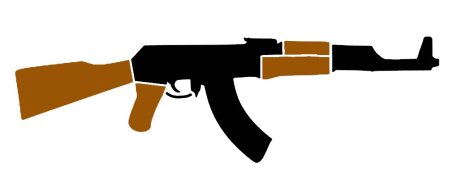 Ак74 автомат чертеж