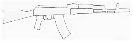 АК 47 эскиз