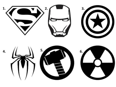 Герои Марвел трафареты