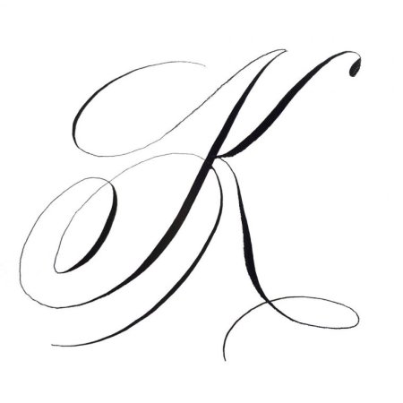 Каллиграфические буквы