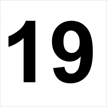Цифра 19