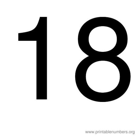 Цифра 14 трафарет для торта
