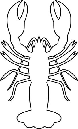 Лобстер эскиз