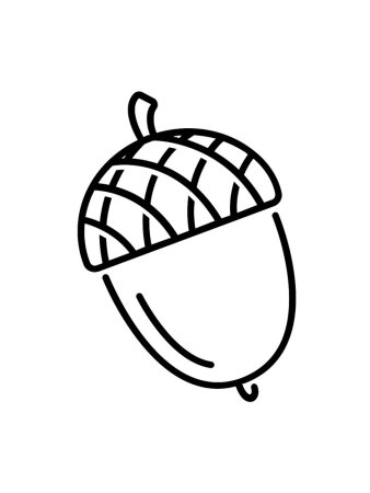 Орешки раскраска