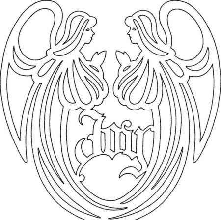 Вытынанки трафареты