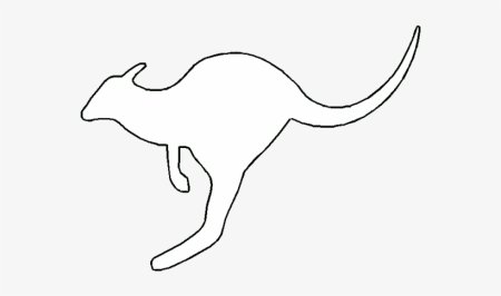 Кенгуру рисунок